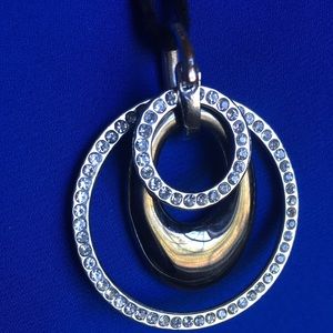 Beautiful Black & Silver Necklace